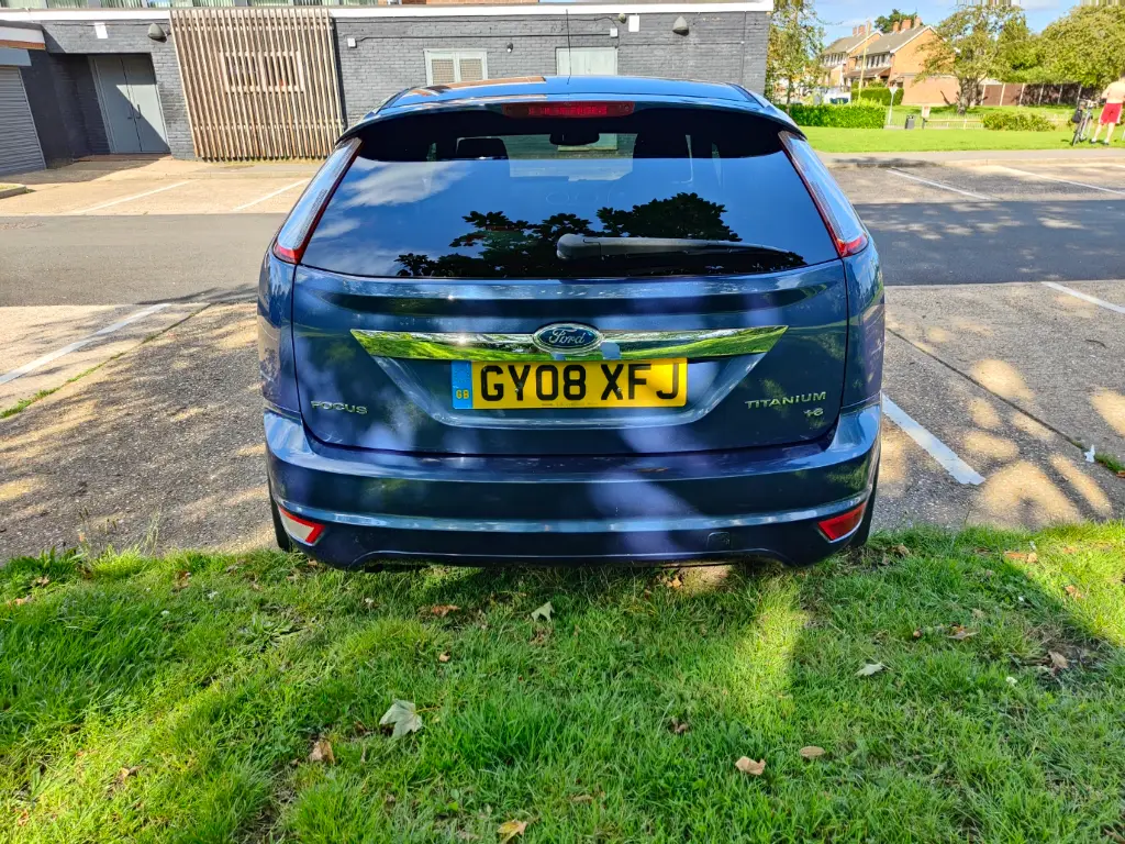 GY08 XFJ Ford Focus Titanium